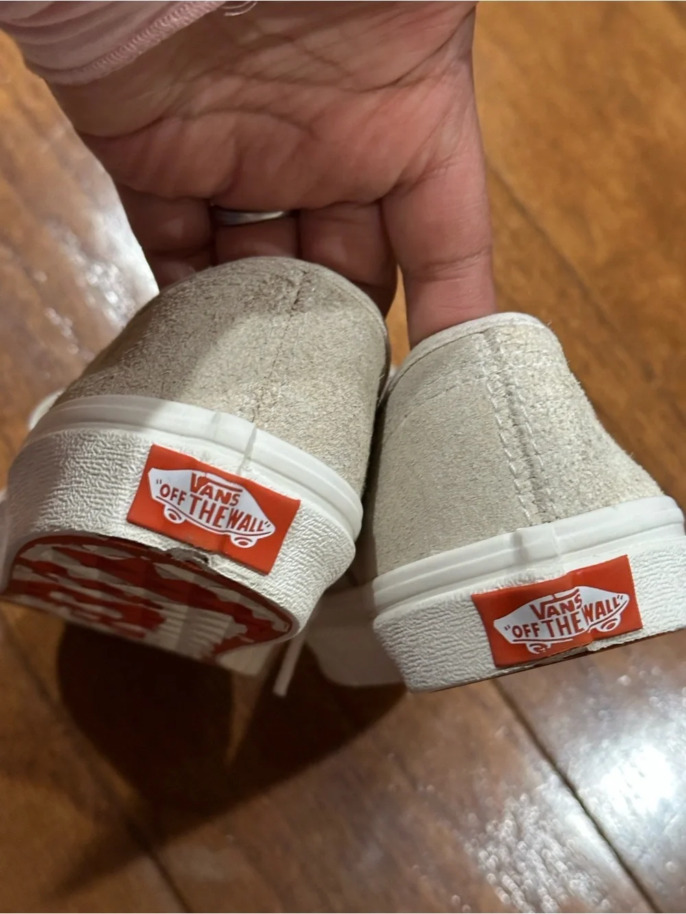 Anderson Paak x Vans girls Sand Paisley Neutral Suede Casual Lace-Up Sneakers
